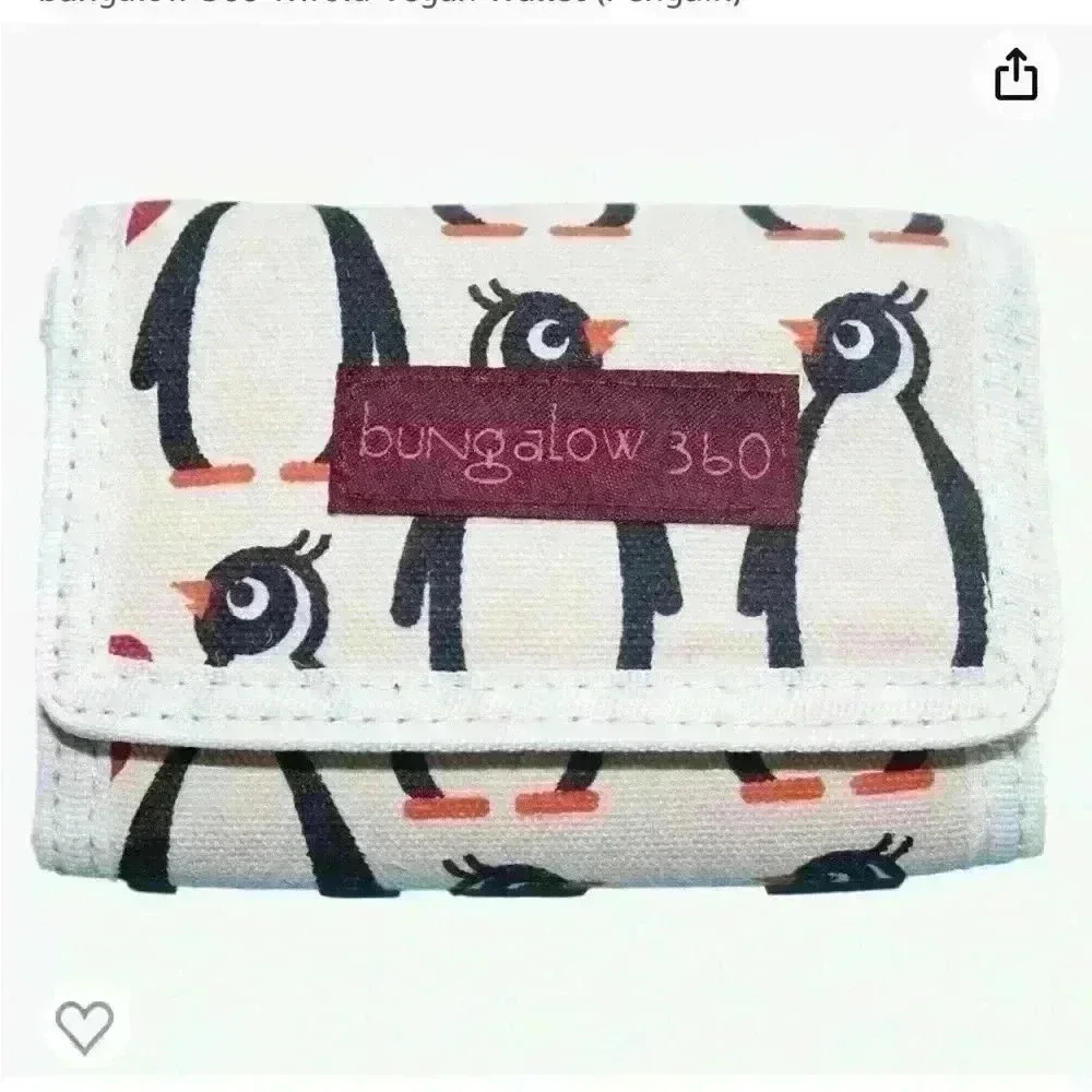 Bungalow 360 Trifold Vegan Wallet